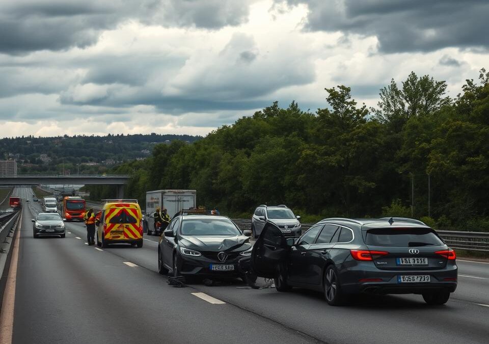 Wypadek drogowy w Niemczech – MOTOEXPERT