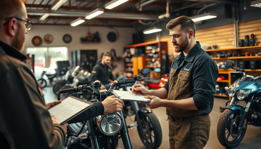 usługi serwisowe motocykli