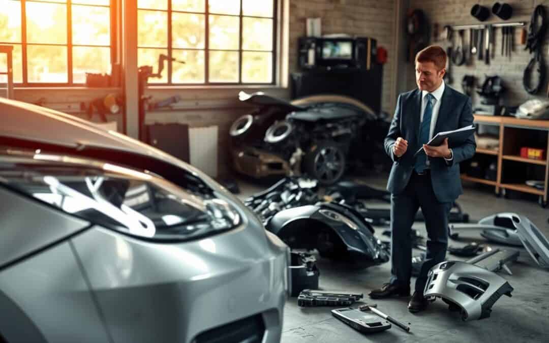 Badanie uszkodzeń po uderzeniu w przeszkodę w Niemczech – MOTOEXPERT